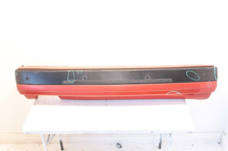 84-86 Nissan 300ZX Z31 Red Rear Bumper Cover Assembly