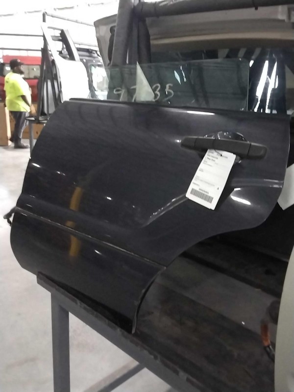 2008 Subaru Forester Left Rear Door Grey, Used, 97K Miles, OEM Replacement