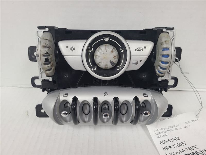 TEMPERATURE CONTROL FITS 07-10 MINI COOPER 452703