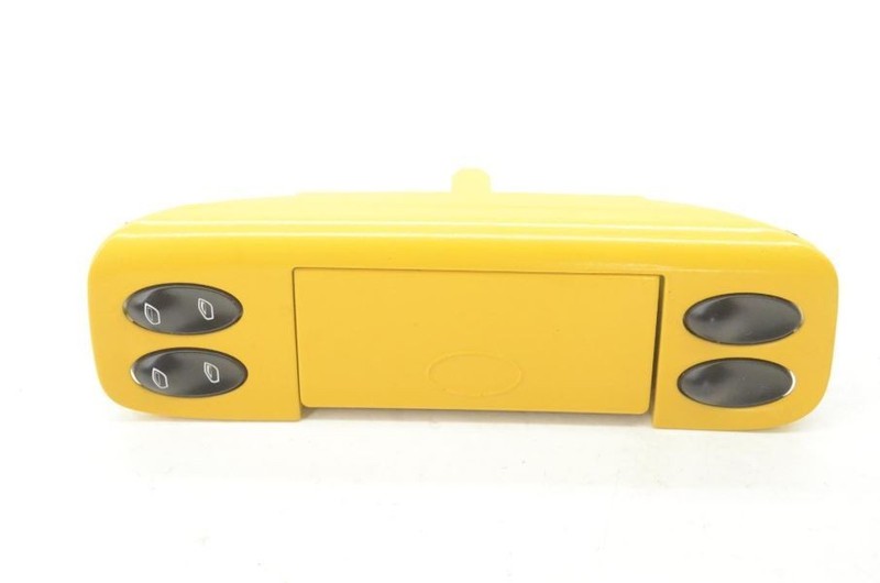 2002-2004 Porsche Boxster 986 2.7L Master Window Switches with Yellow Bezel