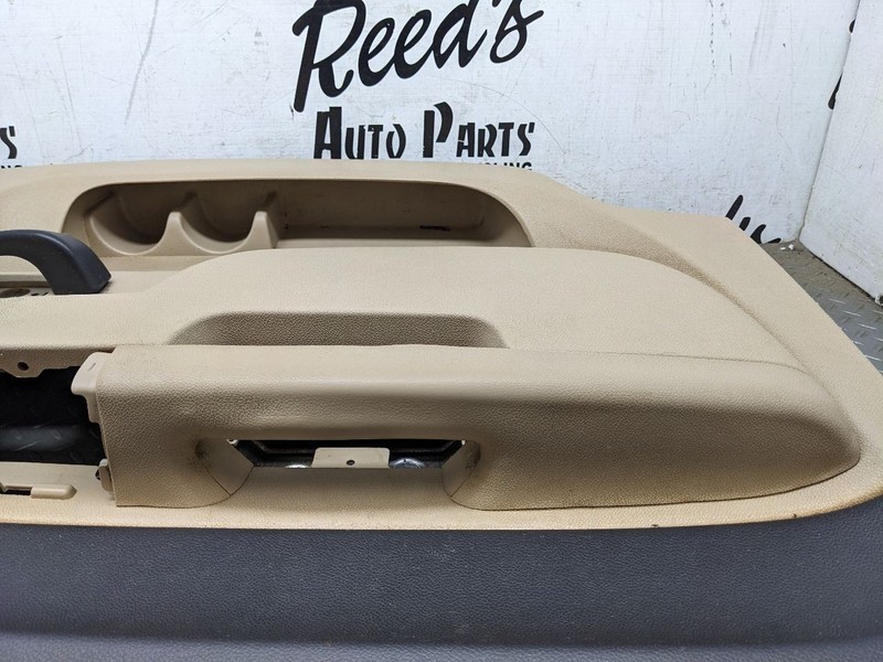 07-09 GM Truck Tan Front Driver Side Left LH Interior Door Trim Panel OE 1192191