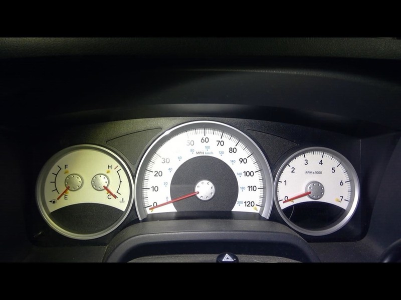 Speedometer Cluster MPH Silver Trim Fits 07-08 DAKOTA 1562570