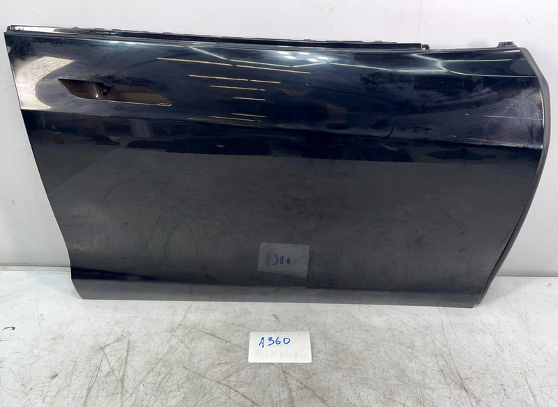 ✅ 16-21 OEM Tesla Model S Front Right Passenger Door Shell Panel Black PBSB