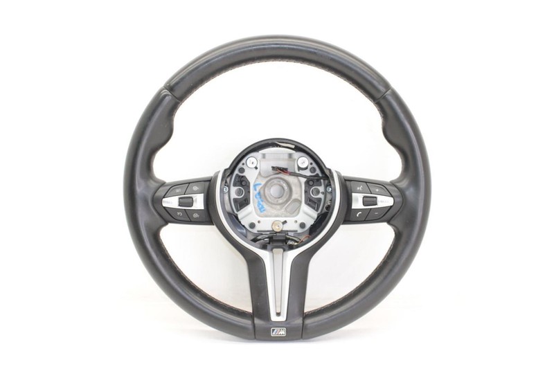 15-17 BMW M3 3.0L Twin Turbo Black Steering Wheel Assembly