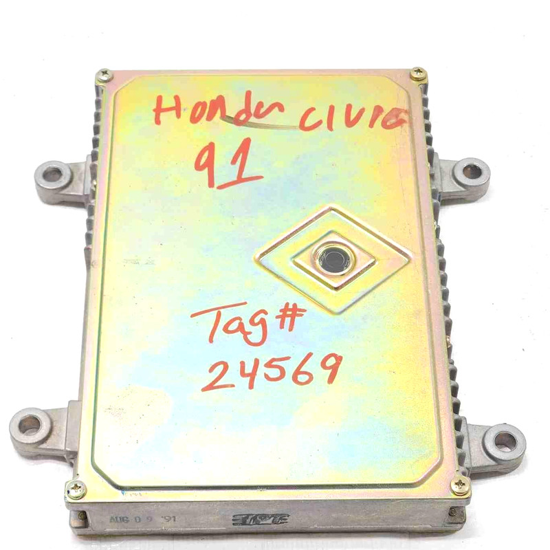 1991 Civic Engine Electronic Control Module OEM 37820PM5A80