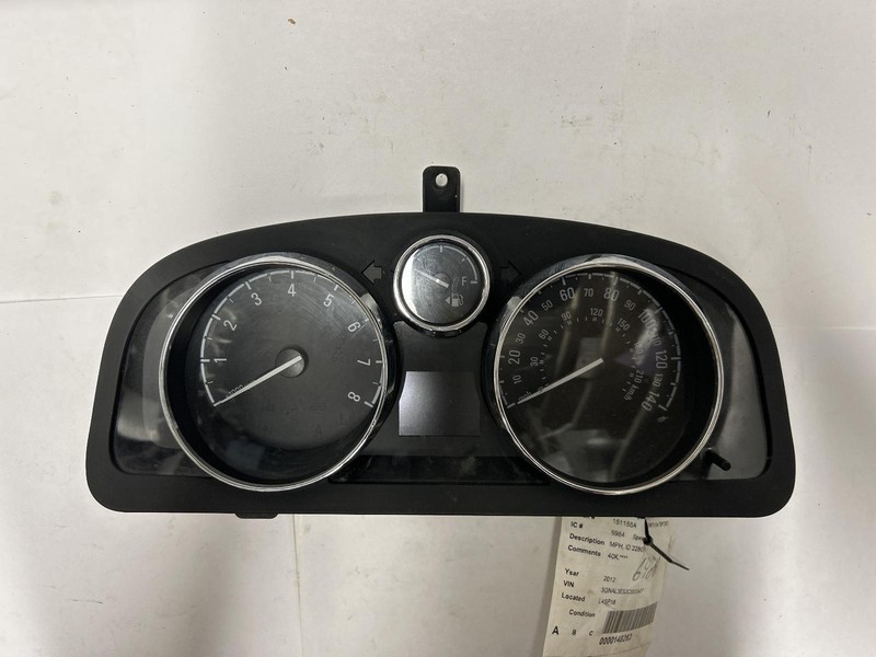 2012 CHEVROLET CAPTIVA SPORT Speedometer 22817726 40k miles OEM 12