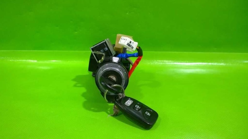 11-14 SONATA IGNITION SWITCH CYLINDER HOUSING W/KEY OEM 4423-4