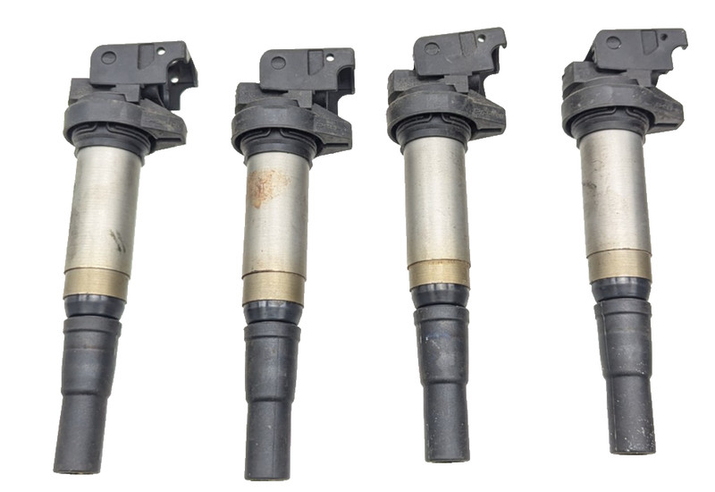 07-14 Mini Cooper S Clubman R55 1.6L T/C Engine Motor Ignition Coil Set of 4
