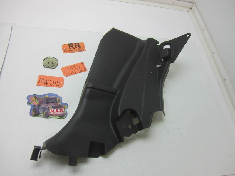 DOOR PANEL TRIM QUARTER PANEL BODY R RH REAR BACK CAR 03-07 SATURN ION 2DR COUPE