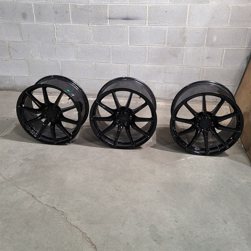 2015 Mustang GT American Muscle Wheels (2) 19x10.0 (1) 19x8.5 Aa7490