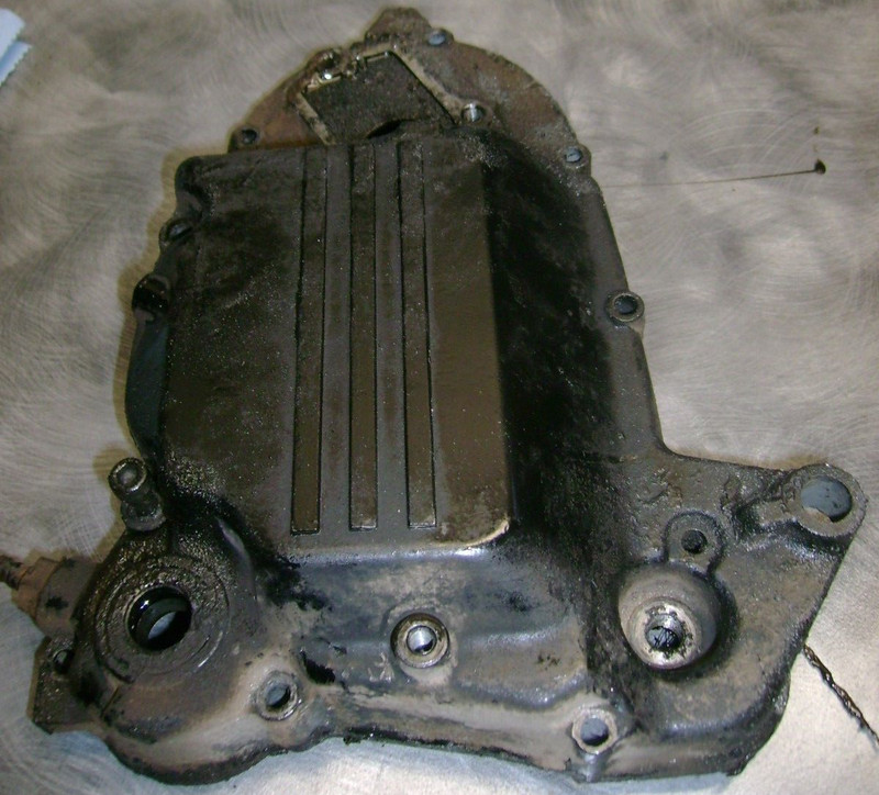 1986 Yamaha Moto-4 YFM225 YFM 225 S ATV Engine Cover Panel Case Casing Crank I4
