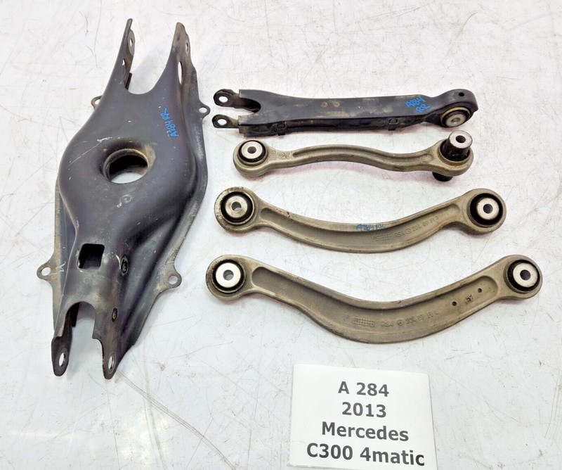 ✅ 08-18 OEM Mercedes W204 C300 C350 Rear Right Passenger Side Control Arm SET