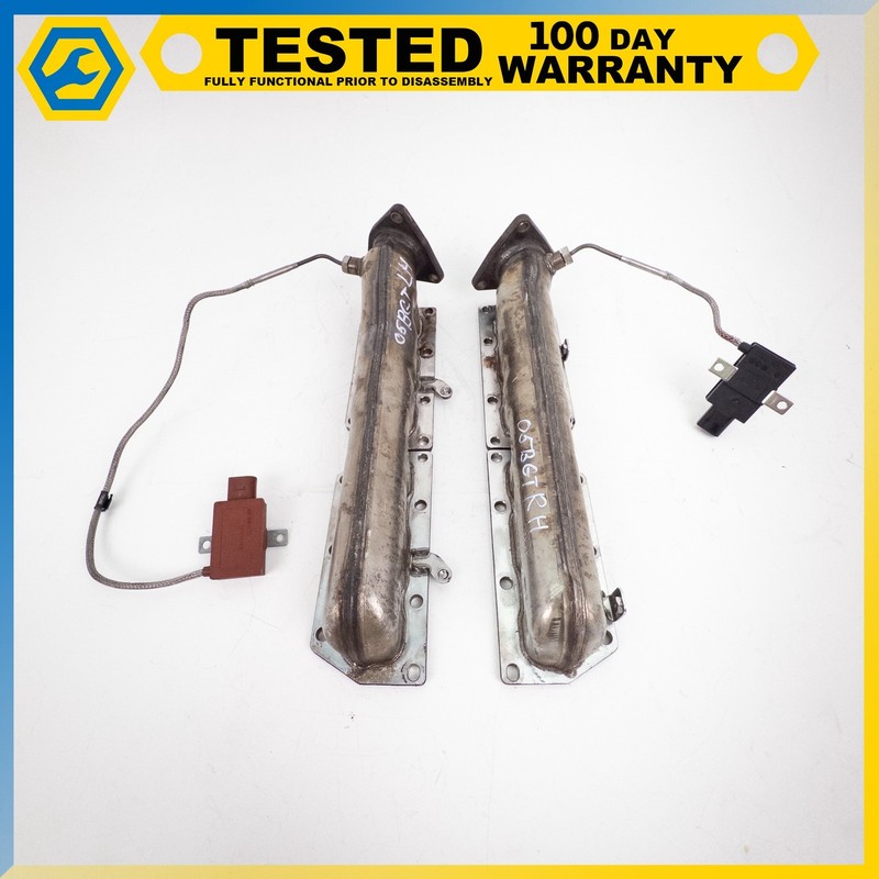03-13 BENTLEY CONTINENTAL GT FLYING SPUR 6.0L EXHAUST MANIFOLD W/SENSOR SET OEM