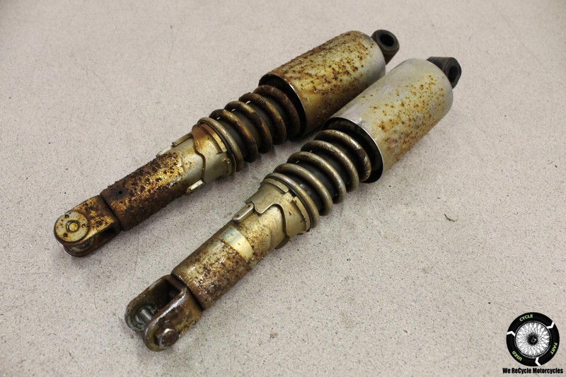 1972 Honda CB175 Super Sport REAR BACK SHOCK ABSORBER DAMPER PAIR CB 175 72
