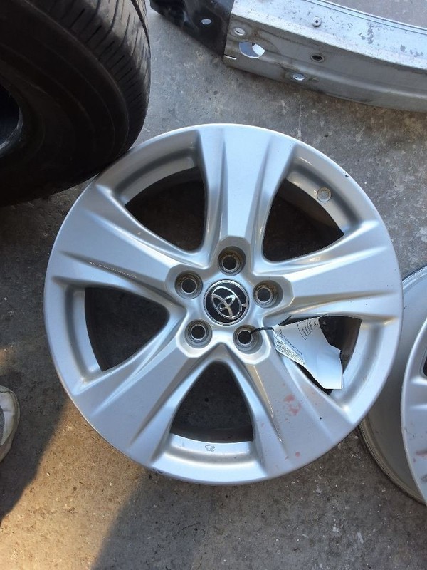 2019-2025 Toyota RAV 4 Wheel Rim 17x7 Alloy 5 Spoke Painted Silver