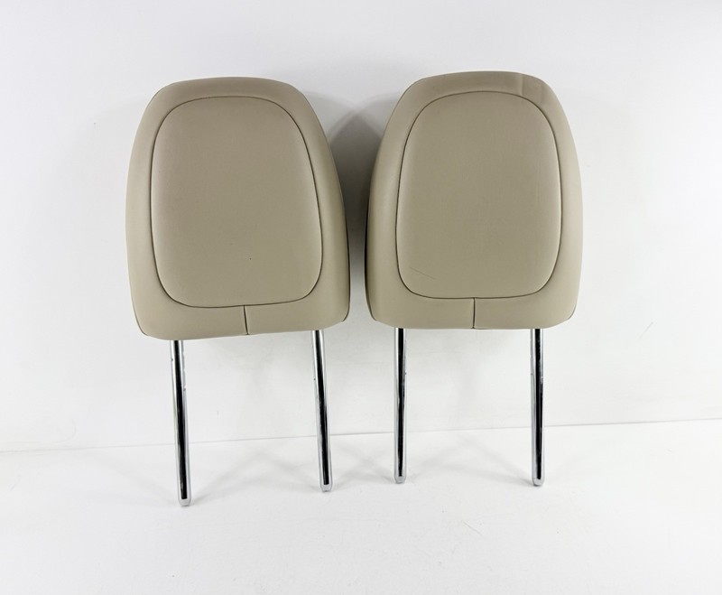 2014-2018 Jeep Cherokee Front Seats Headrests Set of 2 Pair *Tan / BEIGE OEM