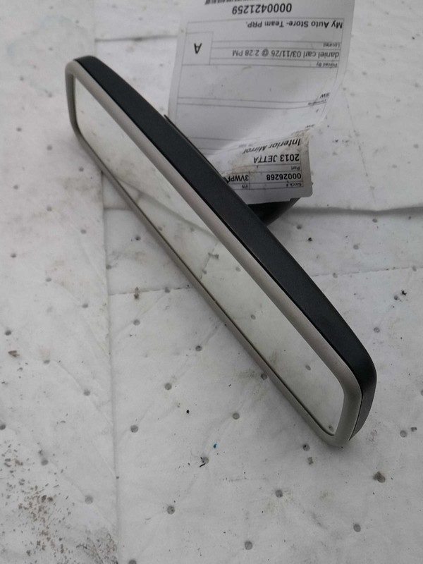 2013 Volkswagen Jetta OEM Used Grey Interior Rear View Mirror NJ25-26268-668296
