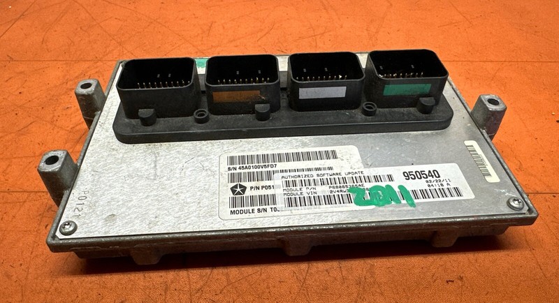 68065365AE | 2011 Routan CARAVAN 3.6L AT ENGINE COMPUTER MODULE ECM PCM OEM