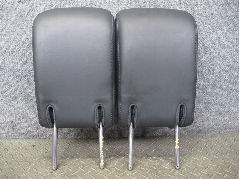 2014-2017 INFINITI QX60 REAR LEFT & RIGHT 3RD ROW LEATHER HEADREST SET OF 2