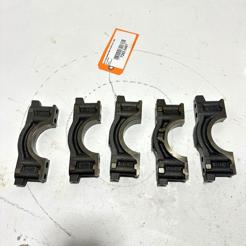 Crankshaft Main Holder Bracket Set 114K Mercedes-Benz S550 4.6L 2012-2017 OEM
