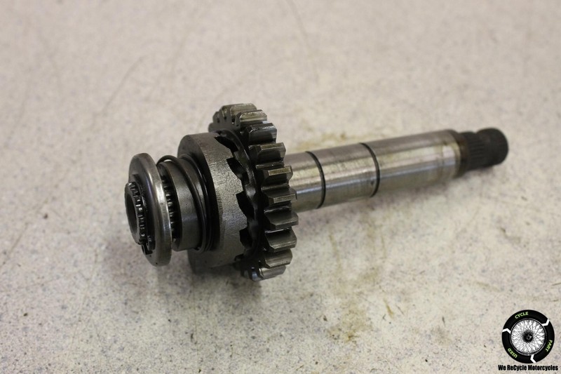 1976 Kawasaki KZ400D STARTER KICK START GEAR SHAFT KZ 400 76