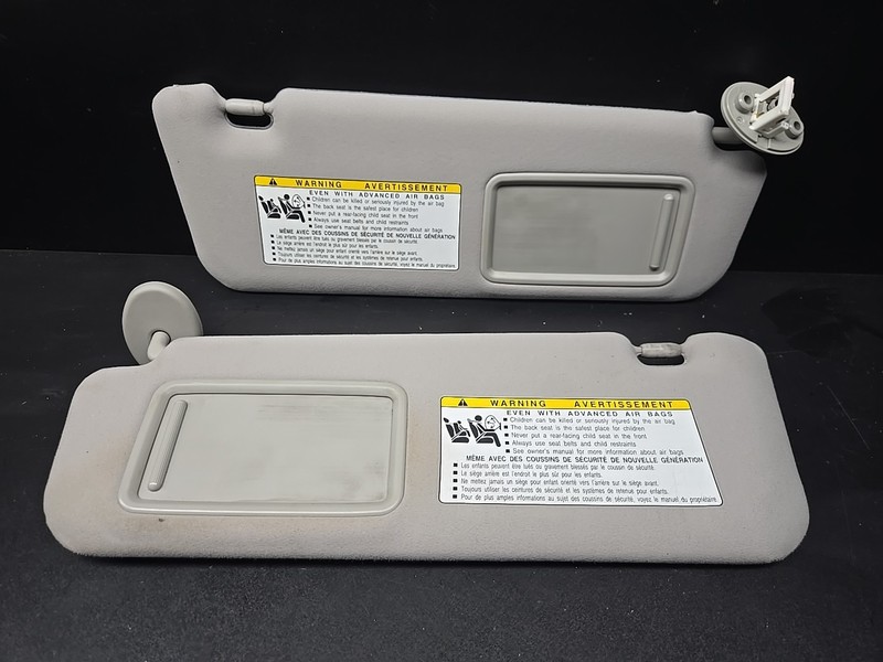 2007-2012 Lexus LS460 Front Left Right Sun Visor Sunvisor Set Pair 2 Pcs