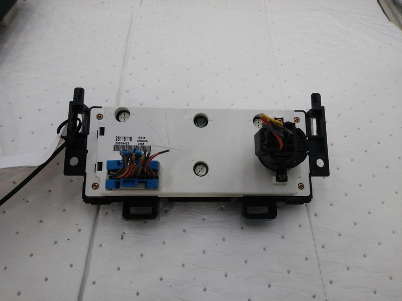 2009 Pontiac G6 A/C Selector Switch OEM White 42000 Miles NJ25-25306-638009