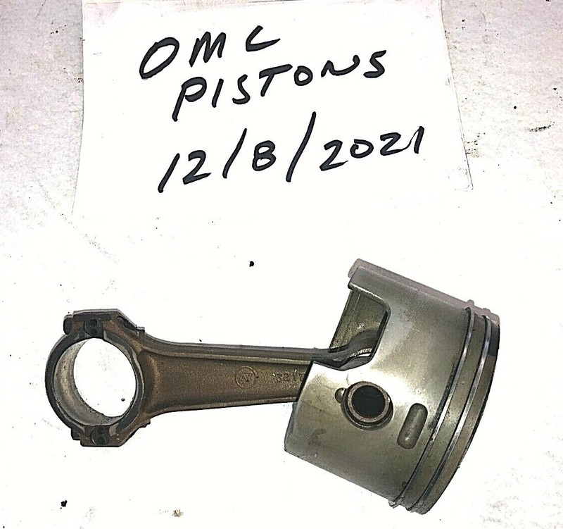 Johnson Evinrude '91+ STD Port Piston & Hardware 150 175 HP V6 FRESHWATER