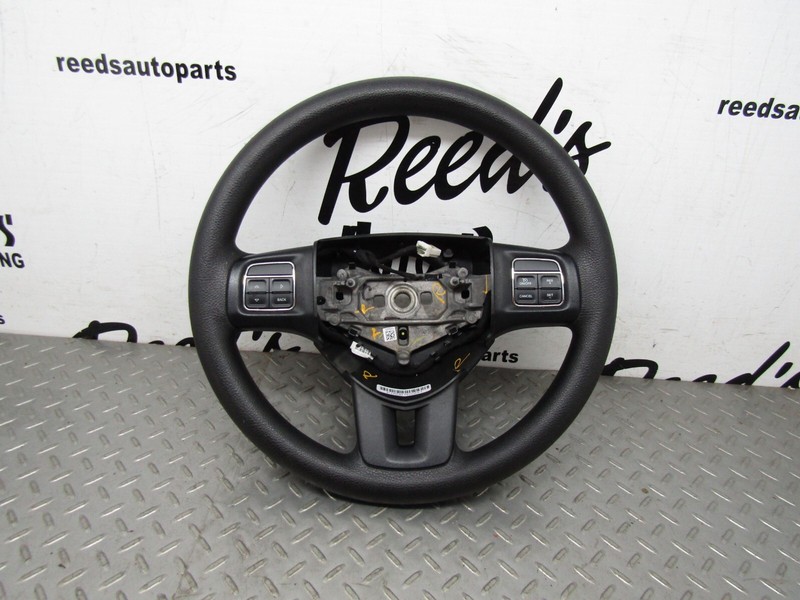 2014 - 2020 DODGE JOURNEY STEERING WHEEL BLACK OEM