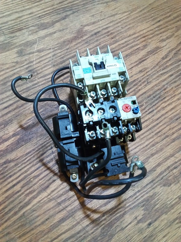 Mitsubishi S-N21 Magnetic Contactor W/TH-N20KP Thermal Overload