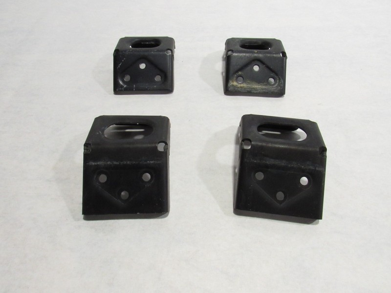15-19 Ferrari 488 Spider 2017 Rear Center Support Mount Bracket Set 4 PCS ;@2