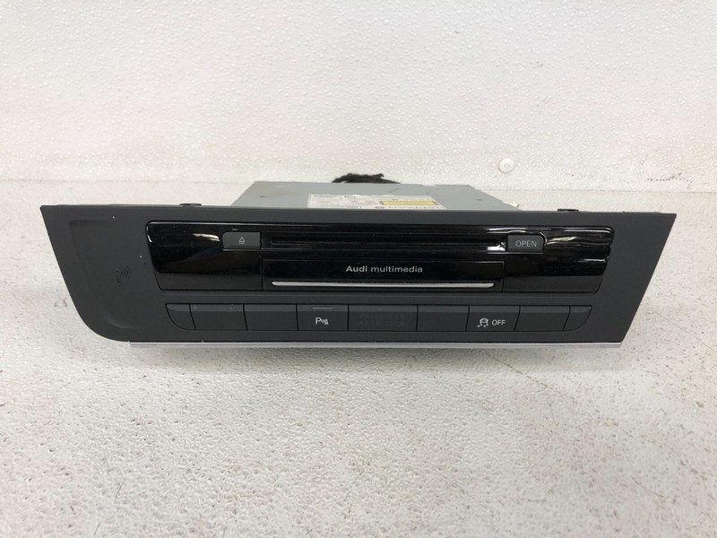 ⭐2012-2015 AUDI A6 S6 FRONT CENTER DASHBOARD CD PLAYER DISC TRAY ASSY OE LOT2262