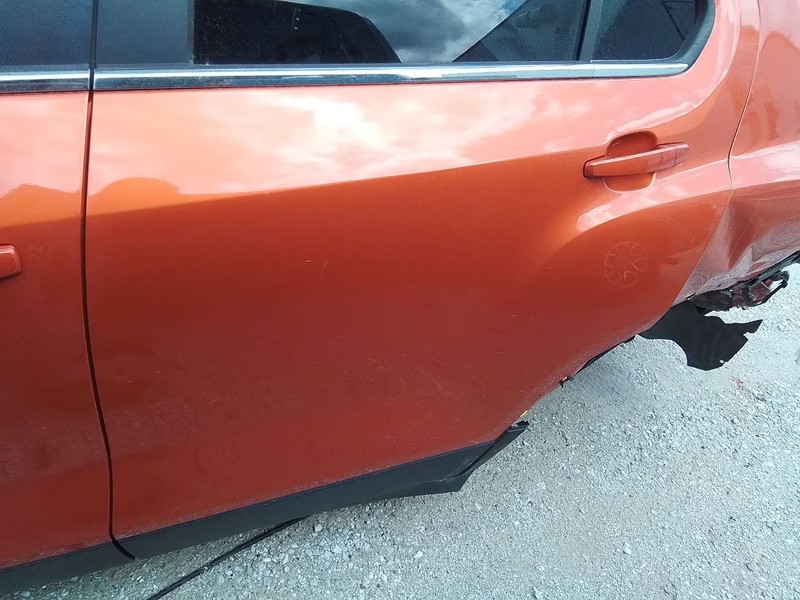 Driver Rear Side Door Privacy Tint Glass Opt Ako Fits 13-22 TRAX 3466279