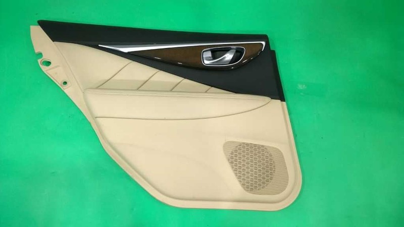 14-21 Q50 DRIVER LEFT REAR INTERIOR DOOR PANEL OEM 3286-95