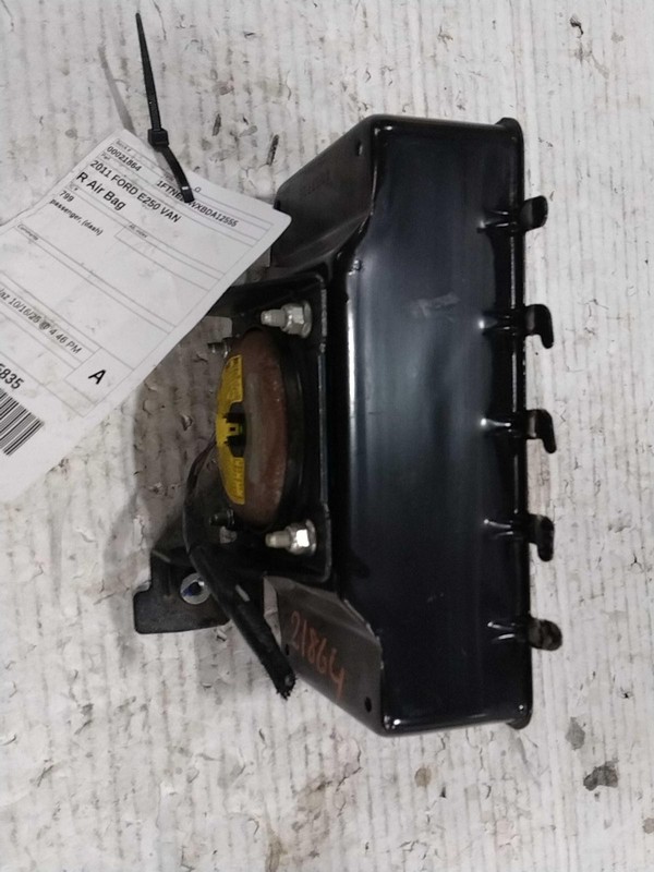 2011 Ford E250 Van Instrument Panel Air Bag OEM Used 210K Miles White