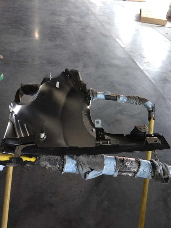 2016 FIAT 500 Left Fender Black Used OEM 438292 4DR SUV 85K Miles