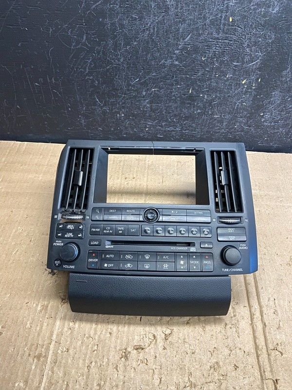 2003 to 2005 Infiniti FX35 Front Radio A/C Heater Switch Control Panel ae2003 DG