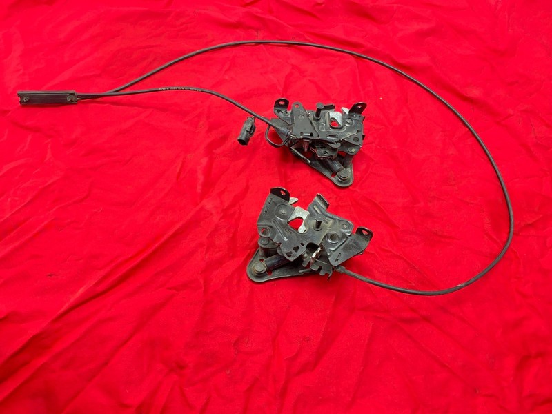 BMW F01 F06 F10 F13 Front Left & Right Hood Bonnet Lock Latch w/ Cable Set OEM✅