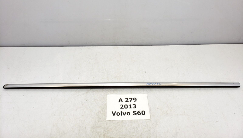 ✅ 11-18 OEM Volvo S60 Front Left Driver Side Door Belt Molding Trim Chrome NOTE*