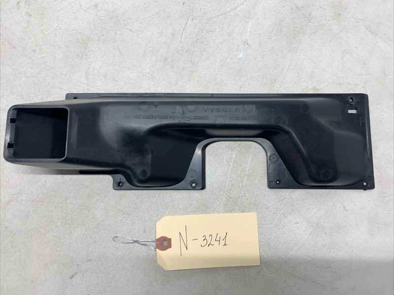 2012-2020 TESLA MODEL S NEW LEFT FRONT WELL AIR DUCT 6007717-00-C OEM 3241 B68