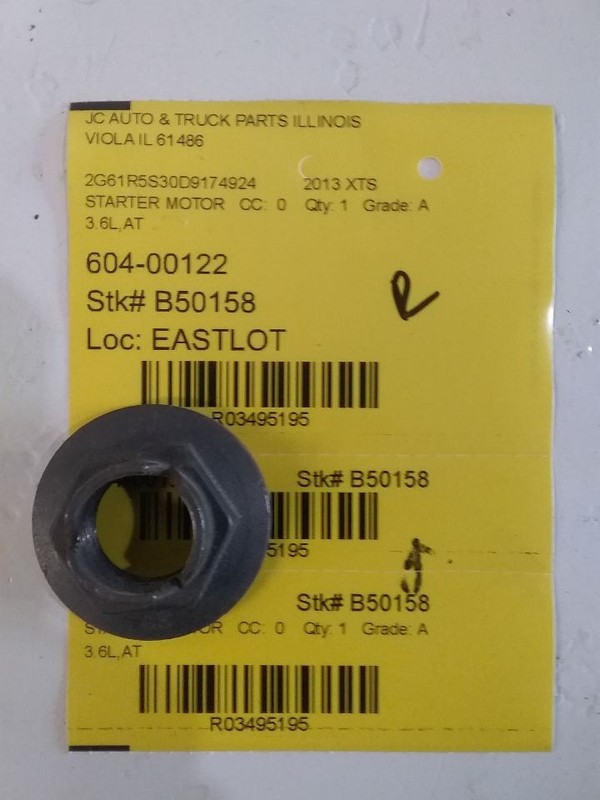 Starter Motor VIN J 11th Digit Limited Fits 07-17 ACADIA 3495195