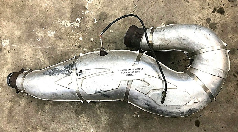 Polaris Snowmobile Fusion 700 Exhaust Pipe W/EGT Sensor 1261380