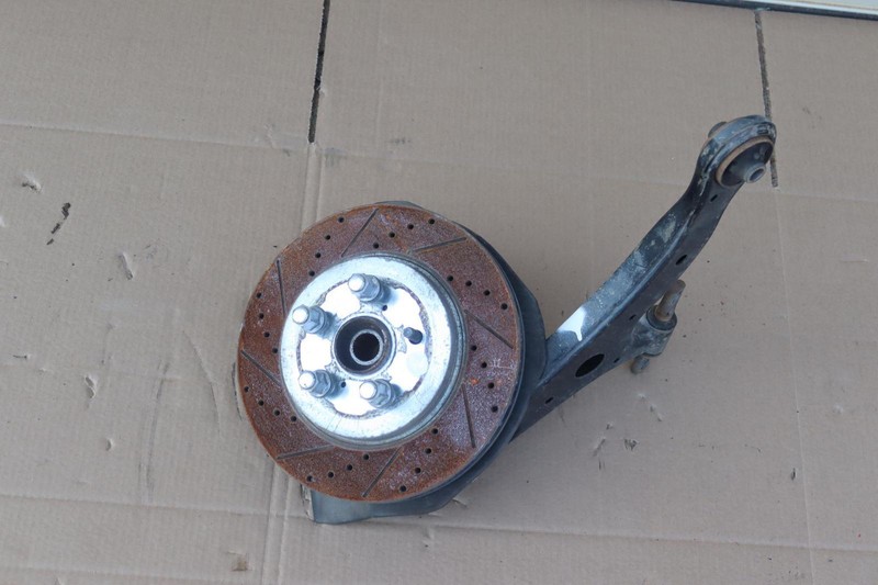 2006-2009 LEXUS RX400H AWD FRONT LEFT SPINDLE KNUCKLE HUB W/ CONTROL ARM OEM