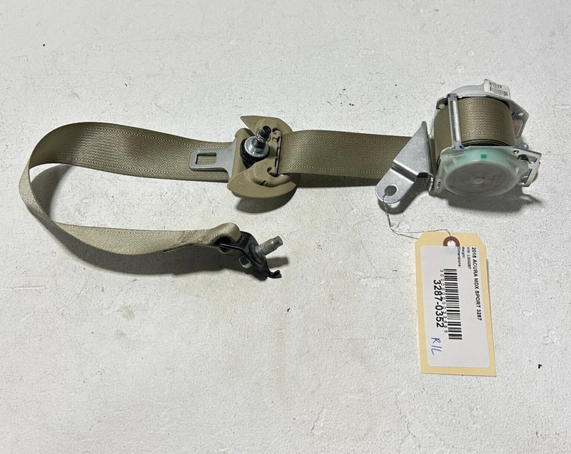 2014-15-16-17-2020 ACURA MDX REAR LEFT 2nd Row SEAT BELT TENSIONER RETRACTOR OEM