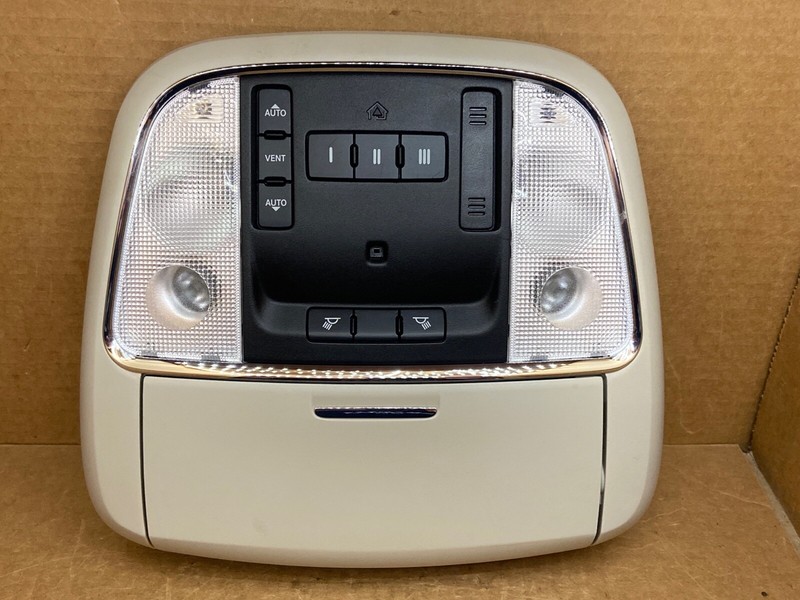 11-15 Jeep Grand Cherokee Over Head Overhead Console Homelink Map Lights Sunroof