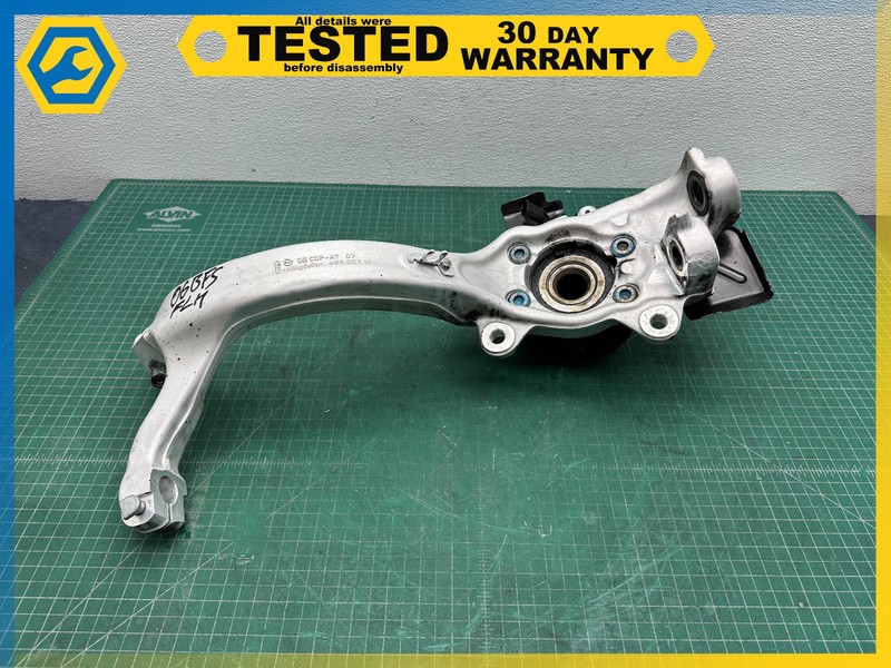 06-12 BENTLEY Flying Spur FRONT LEFT SIDE SPINDLE KNUCKLE W/ HUB OEM