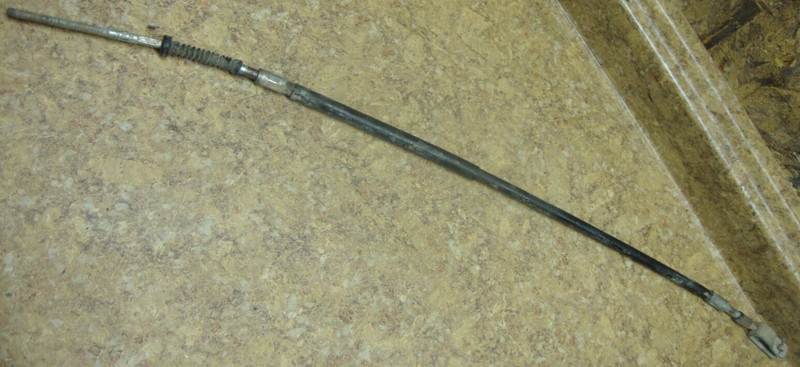 1984 Honda ATC 200 3 Wheeler Big Red Rear Back Pedal Drum Brake Cable Short 84