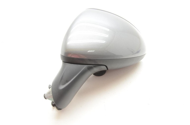 Gray Driver Left Side View Door Mirror Fits 11-14 PORSCHE CAYENNE