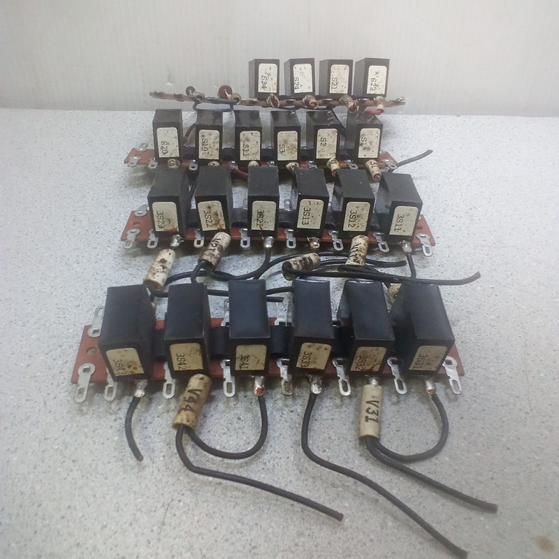 Electrocube Assembly Lot of 22 Units, RG1783-5, 0.25MFD-600VDC 5W