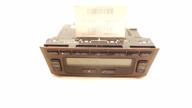 Temperature Control Push Buttons With Heated Seat Fits 00-04 AVALON 120739